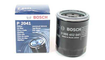 FILTRO ACEITES BOSCH P2041  