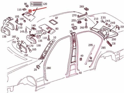 MERCEDES-BENZ E W210 NUEVO A21081024107D84  