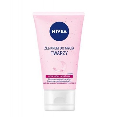 NIVEA Żel-krem do mycia twarzy cera sucha wrażliwa