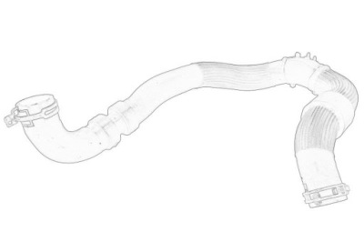 Пабтрубок  радиатора фото №1