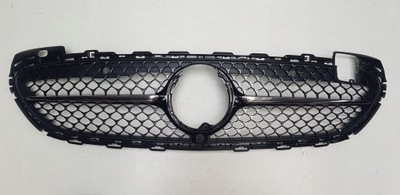 Решётка радиатора mercedes c klasa w206 amg line заглушка blck фото №1