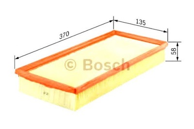 ФІЛЬТР ПОВІТРЯ S3058