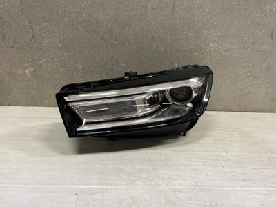 Audi q5 ii 80a 16- лампа левая przó передняя bi ксенон оригинальный номер фото №1