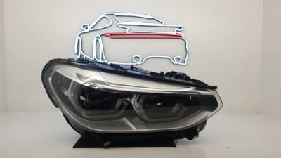 Bmw x3 x4 g01 g02 full led адаптивный лампа правая eu 8739654 фото №1