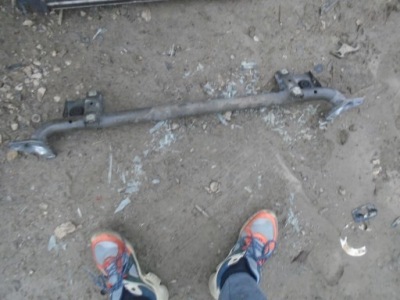 Mercedes w166 gle балка підсилювач перед радіатор фото №1