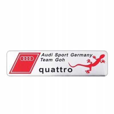 LOGOTIPO PLAKIETKI AUTO PARA AUDI 100X26MM  