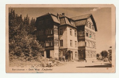 KARKONOSZE. BIERUTOWICE (KARPACZ) - Dom Wyp. ,,Ceglanka''