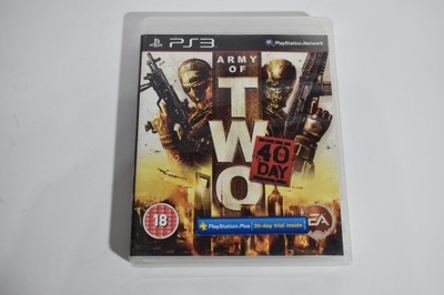 GRA PS3 ARMY OF TWO: THE 40TH DAY