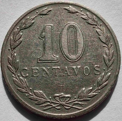 1972 - Argentyna 10 centavo, 1936