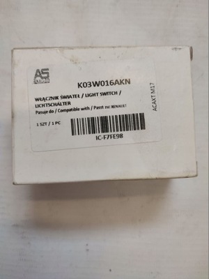 CONMUTADOR DE LUZ DE EMERGENCIA AKUSAN K03W016AKN  