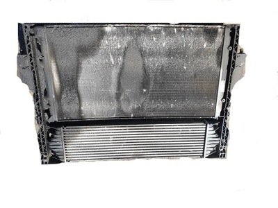 Комплект радиатор вентилятор renault master ii фото №1