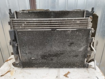 Комплект радіатор 2.7 d автоматична коробка передач jaguar xf x250 lata 2008-2011 фото №1