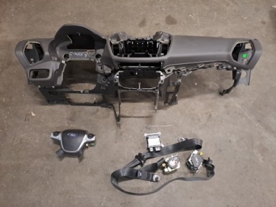 Приборная панель консоль подушки безопасности датчик ремни оригинал kpl ford c-max фото №1