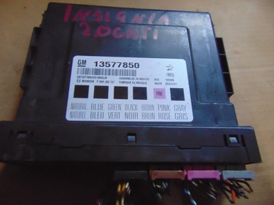 Модуль комфорта opel insignia a 2.0 cdti 13577850 фото №1