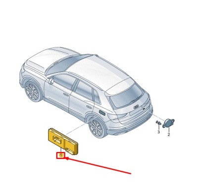 Audi q4 e-tron задні двері керування unit 1ea959107a фото №1