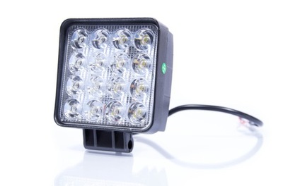 FARO EN FUNCIONAMIENTO 16 DIODO LUMINOSO LED POTENTE - PRAWDZIWE 43W 2100LM  