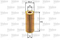 VALEO ФИЛЬТР МАСЛА ВКЛАДЫШ BMW 3 E46 00-/BMW 3 E90 04-/BMW X3 E83 03-