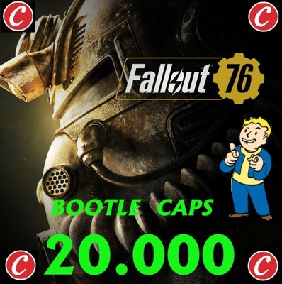 Fallout 76 Online Bottle Caps Gold Kapsle PC