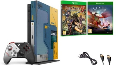 KONSOLA MICROSOFT XBOX ONE X 1TB CYBERPUNK 2077 LIMITED EDITION