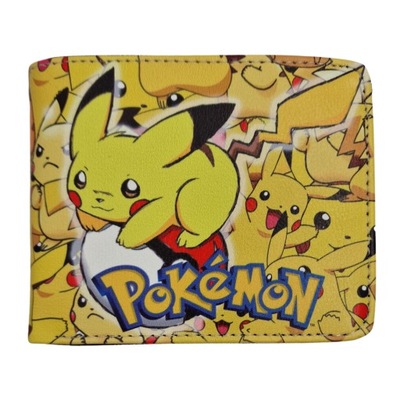 Portfel Rozkładany Pokemon Pikachu Żółty