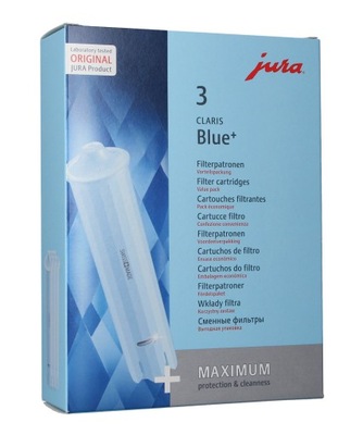 3x Filtr ekspres Jura Blue Claris 71311