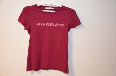 Calvin klein t-shirt r. S bordo