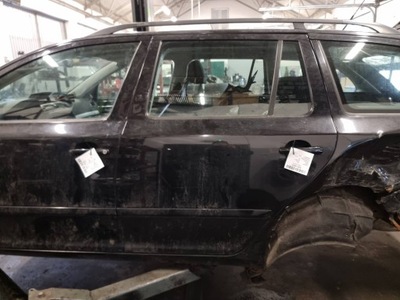 Дверь левая задняя lf9r skoda octavia ii фото №1