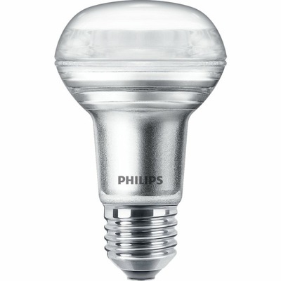 Philips żarówka LED E27 R63 3W 40W ciepła biel 2700K, reflektor 36°