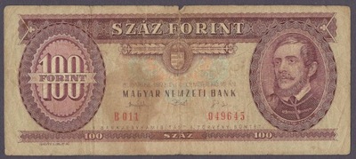Węgry - 100 forint 1993 (VG-VF)