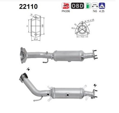 Катализатор honda fr-v 2.0 фото №1