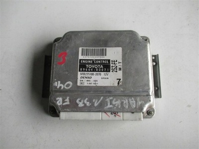 COMPUTADOR DEL MOTOR TOYOTA YARIS I 1.3 GASOLINA 1999-2005 AÑO 89661-0D071  