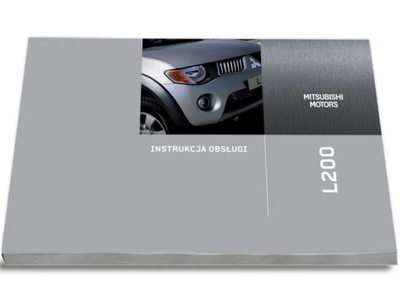 MITSUBISHI L200 2006 - 2012+RADIO MANUAL OBSLU  