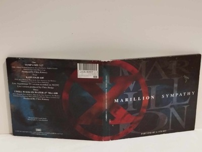 Marillion Sympathy UK CD