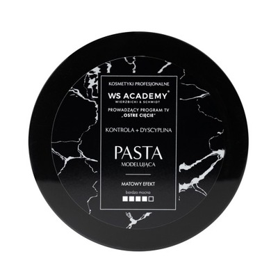 WS ACADEMY Pasta modelująca do włosów matowa