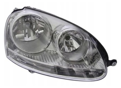 Vw golf 5 v jetta 03-07reflektor правый новый chrom^ фото №1