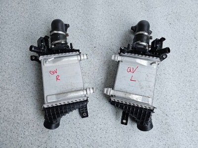 Alfa romeo giulia qv 2,9 радіатор інтеркулер правий фото №1