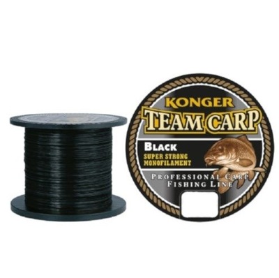 ŻYŁKA TEAM CARP BLACK 0.22mm/600m CZARNA KONGER