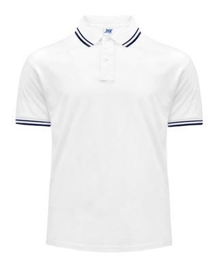 Koszulka Polo Męskie Polówka męska biała 2XL
