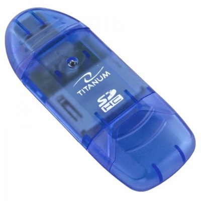 TITANUM Czytnik kart SDHC SD TF Micro SD Mini-SD