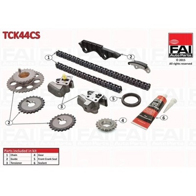 KOMPLEKTAS GRANDINĖS SKIRSTYMO SISTEMOS FAI AUTOPARTS TCK44CS 