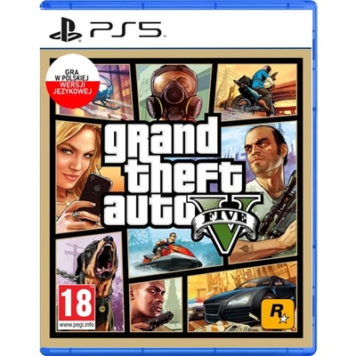 GTA V Grand Theft Auto V PS5 Po Polsku Akcja