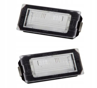 Ducato boxer jumper ліхтарі номерного знака комплект nowe фото №1