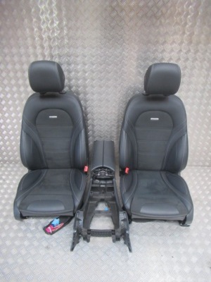 Mercedes glc amg w253 x253 сиденья заднее сиденье обивка комплект m255 фото №1