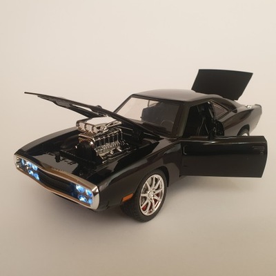 Dodge Charger 1970 R/T model 1:24 światła LED Szybcy i wściekli