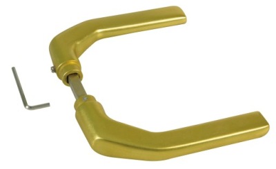 AMIG - KOMPLET KLAMEK ALUMINIOWYCH BEZ OSŁONY 130X61MM