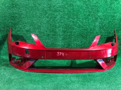 Бампер передний перед seat leon 3 рестайлинг  pdc фото №1