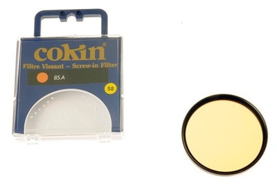 Cokin C029 orange filter 85A 72mm