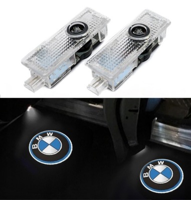 BMW LOGOTIPO PROYECTOR DIODO LUMINOSO LED E90 E60 F10 X1 X3 E66 HD  