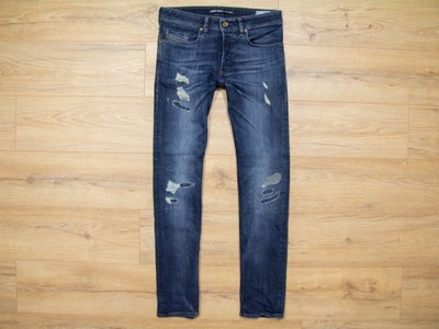 DIESEL BUSTER_REGULAR SLIM_MĘSKIE JEANSY_32/32_PAS 82 CM