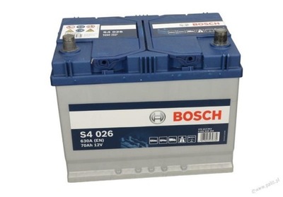 BOSCH SILVER S4 70AH 630A